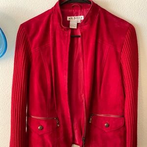 Vintage womens leather coat